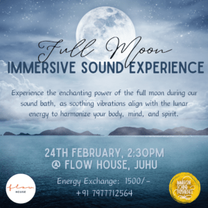 Juhu full moon sound bath