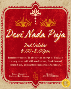 Devi Nada Puja Sound Bath Navratri