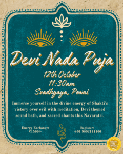 Svadhyaya Devi Nada Puja Sound Bath