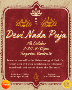 Tangerine Devi nada puja sound bath