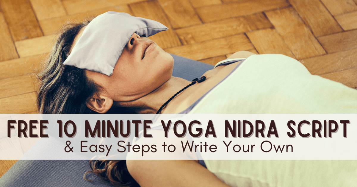 yoga nidra script