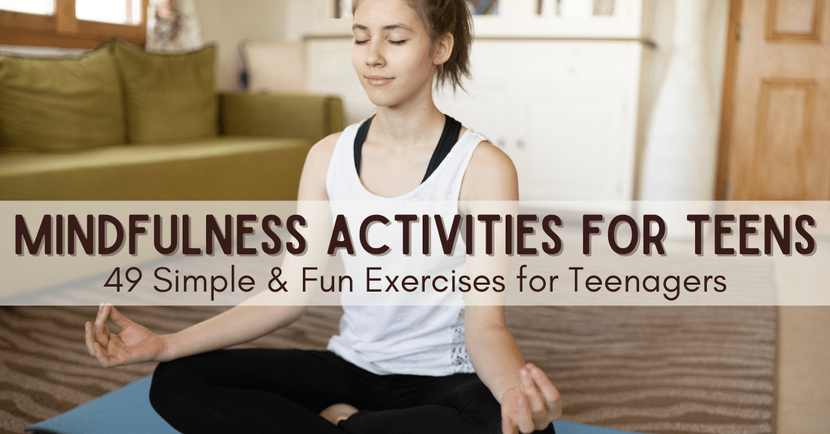 mindfulness activities for teens