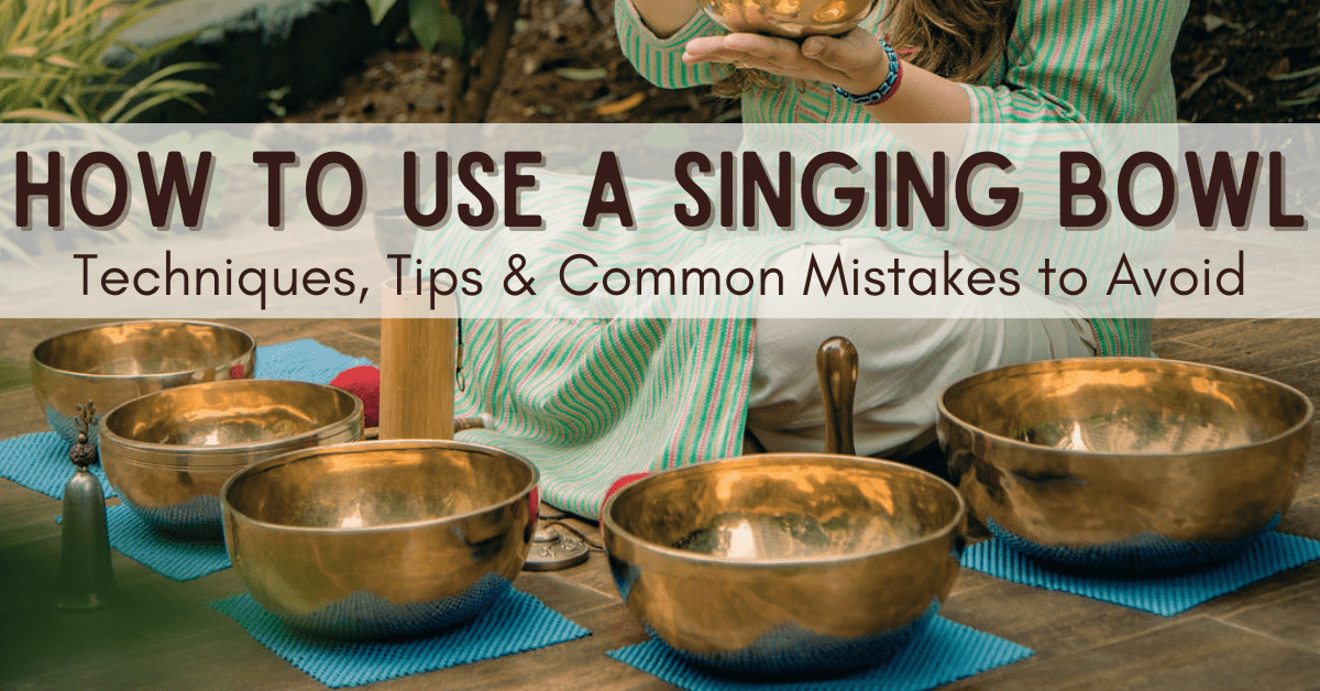 how to use a singing bowl