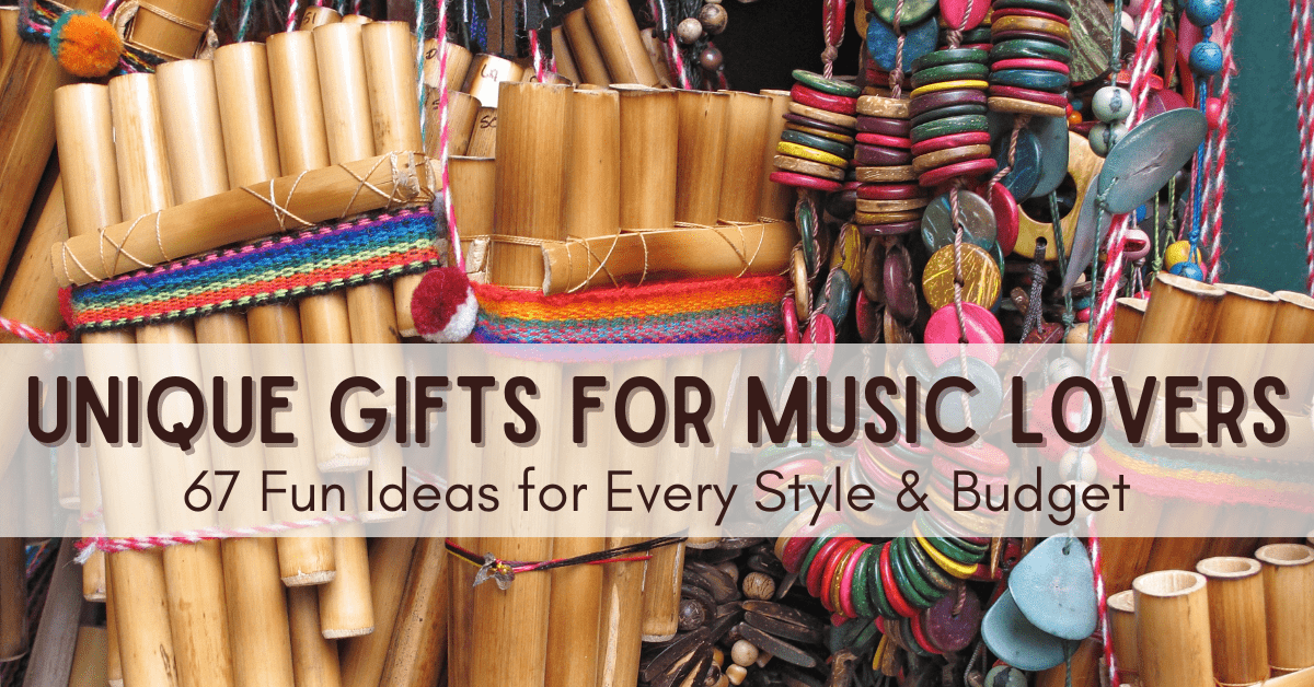 unique gifts for music lovers