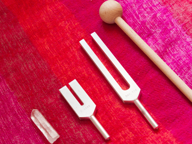 chakra tuning fork set