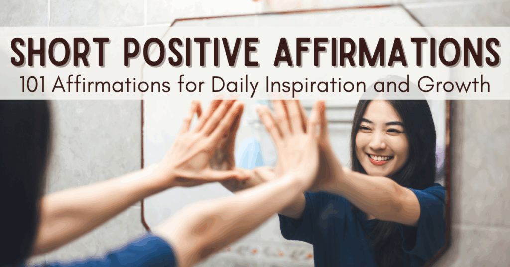 short positive affirmations