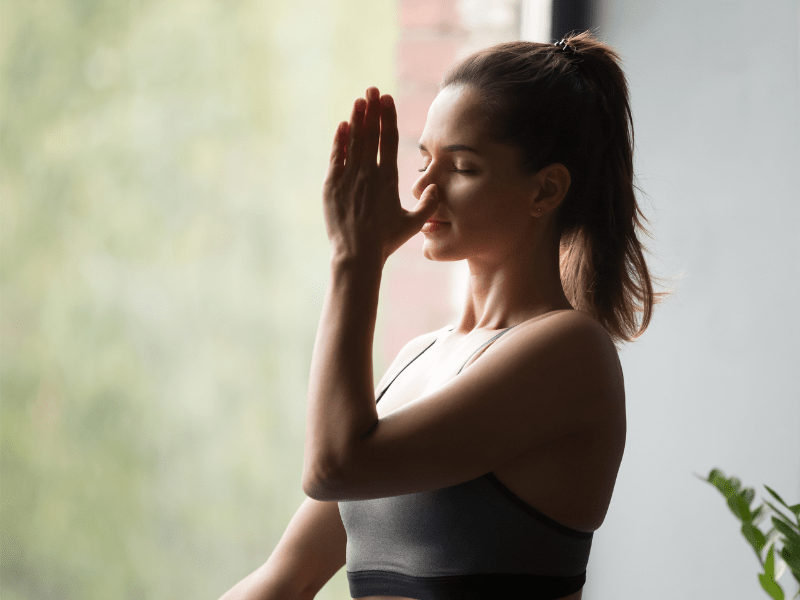 mindful breathing exercise