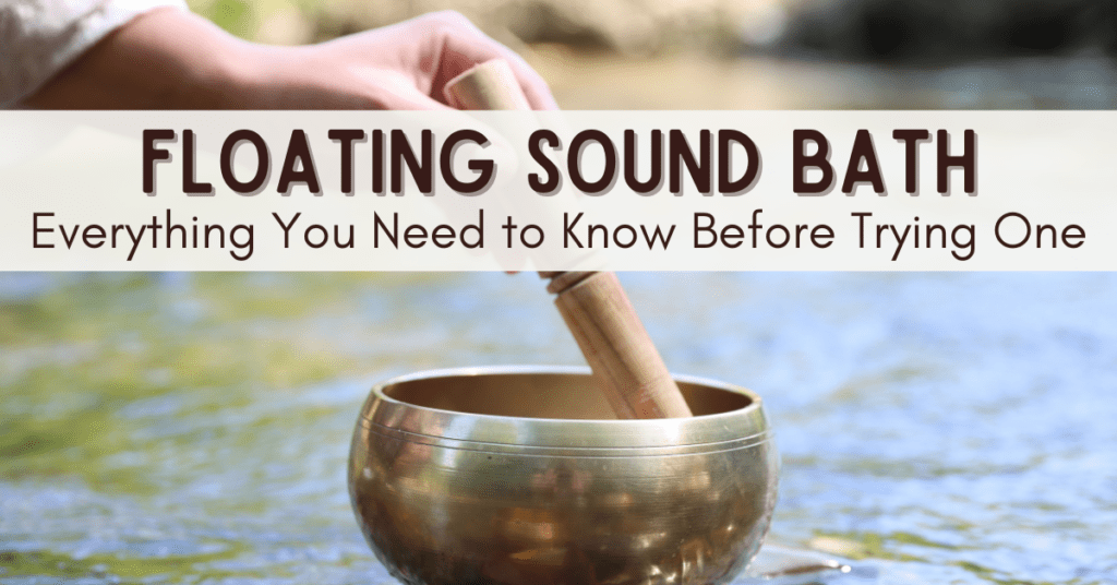 floating sound bath